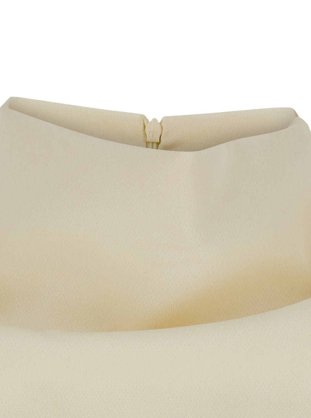 Federica Tosi Cady Cut-Off Sleeve Blouse — White, view 3