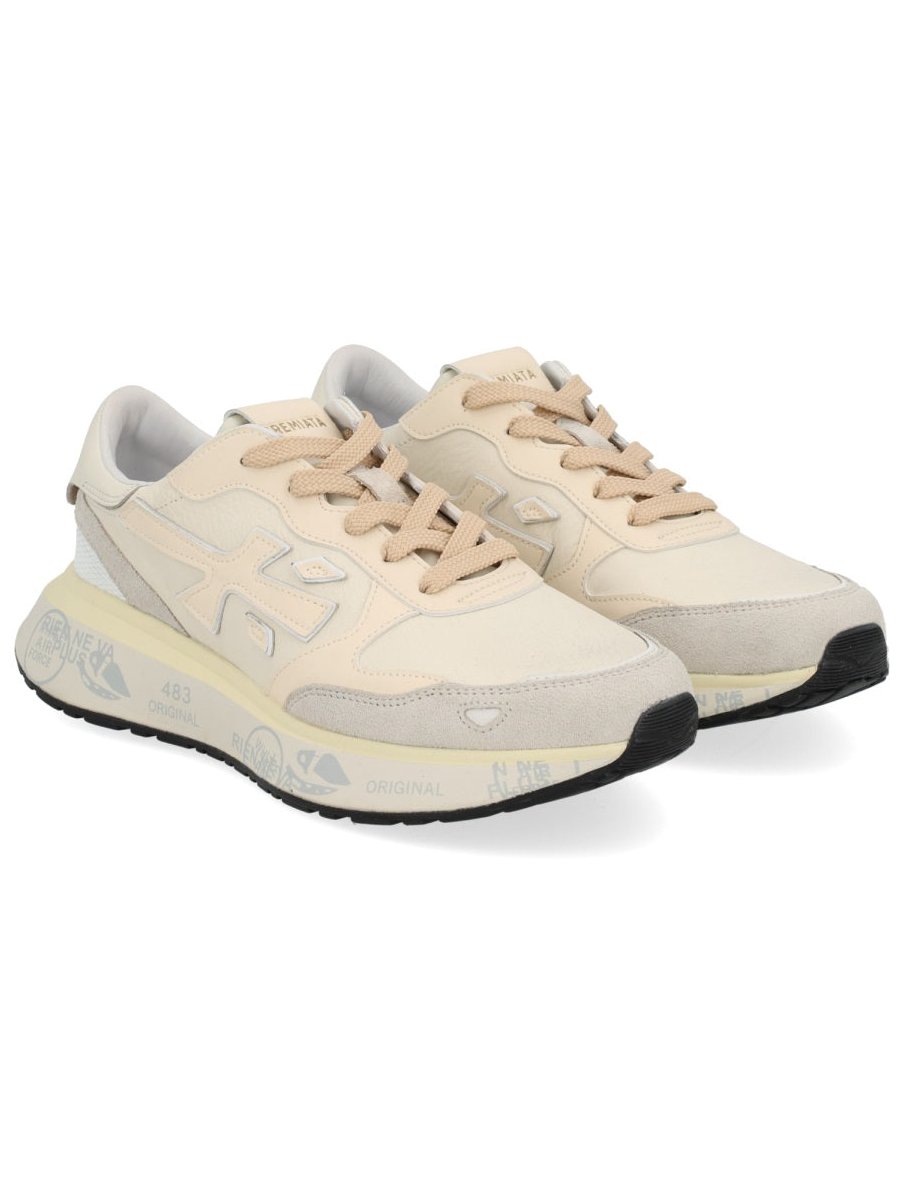 Premiata Leather Multicolor Sneaker — Multicolor, view 6