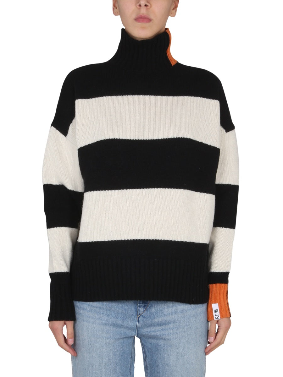 Right For High-Neck Rugby Sweater — Multicolor by Right For