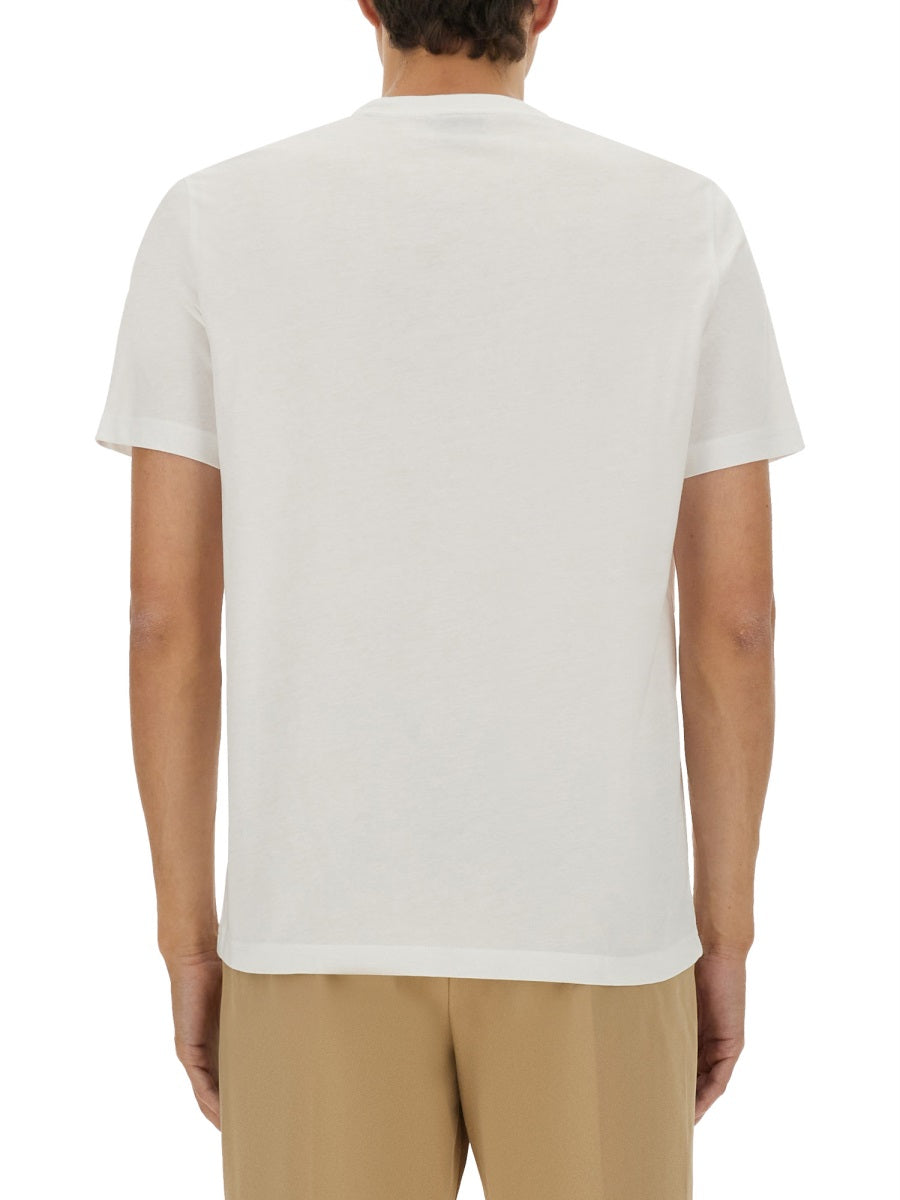 Ps Paul Smith Organic Cotton T-Shirt — White by Ps Paul Smith