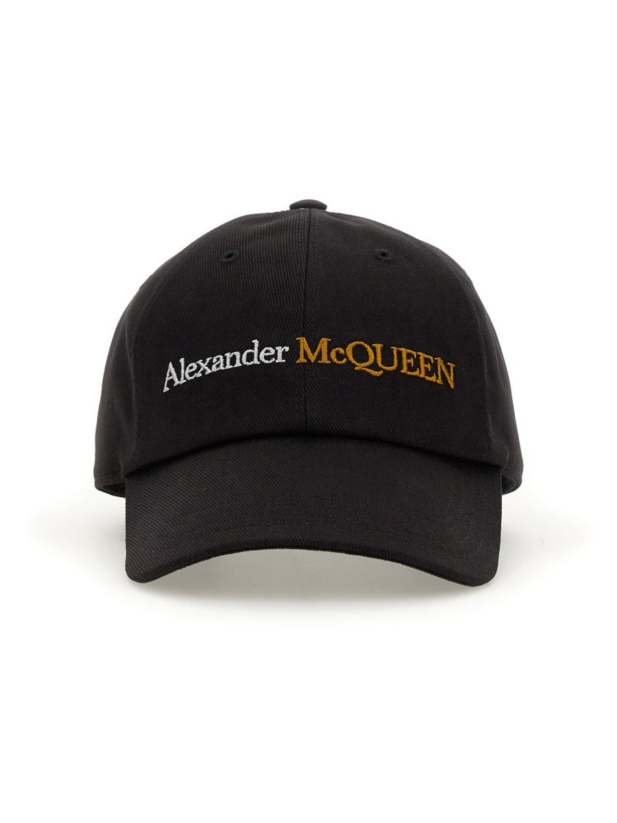 Alexander McQueen 782062_4105Q1080 Baseball Cap — Black by Alexander McQueen