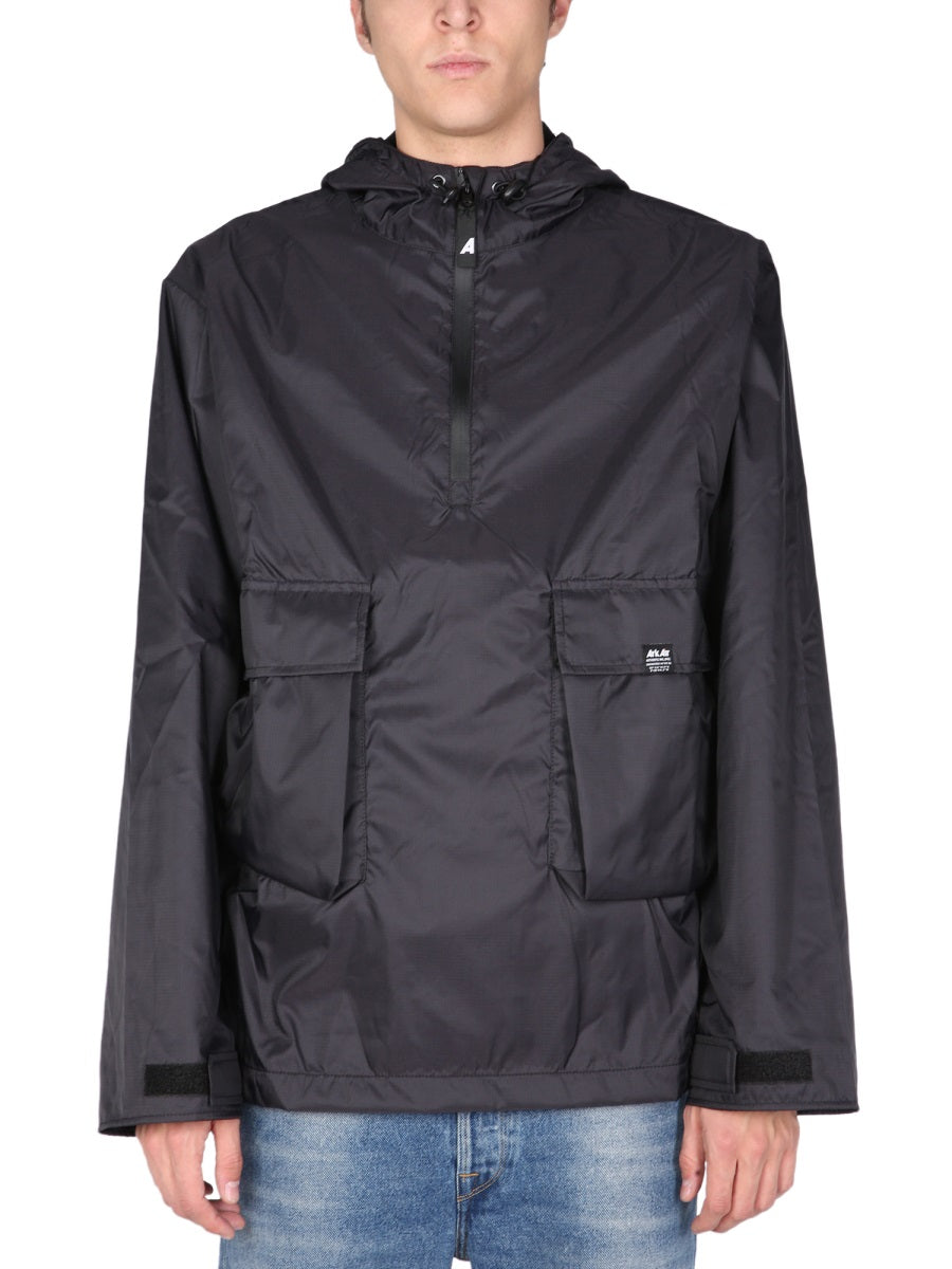 Arkair Hooded Waterproof Raincoat — Black by Arkair