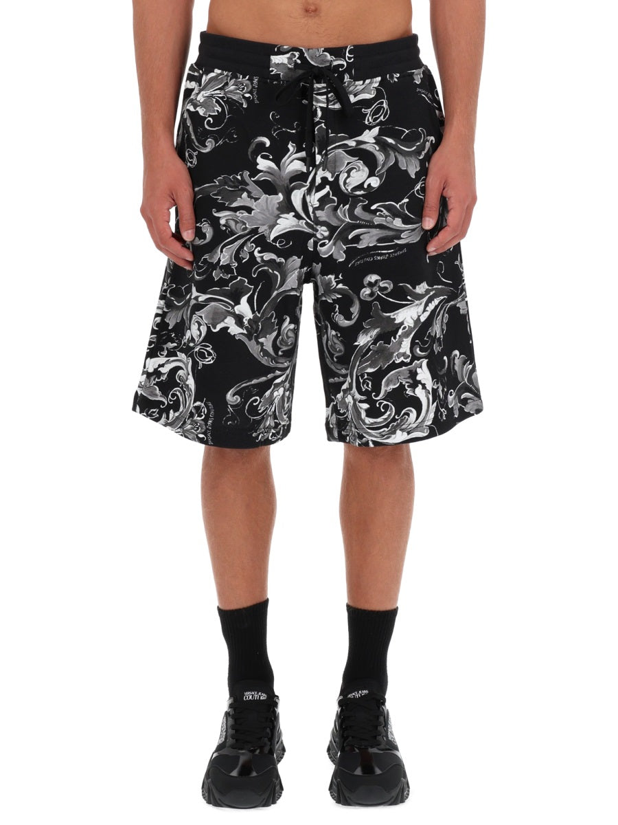 Versace Jeans Couture Shorts — Black, view 3