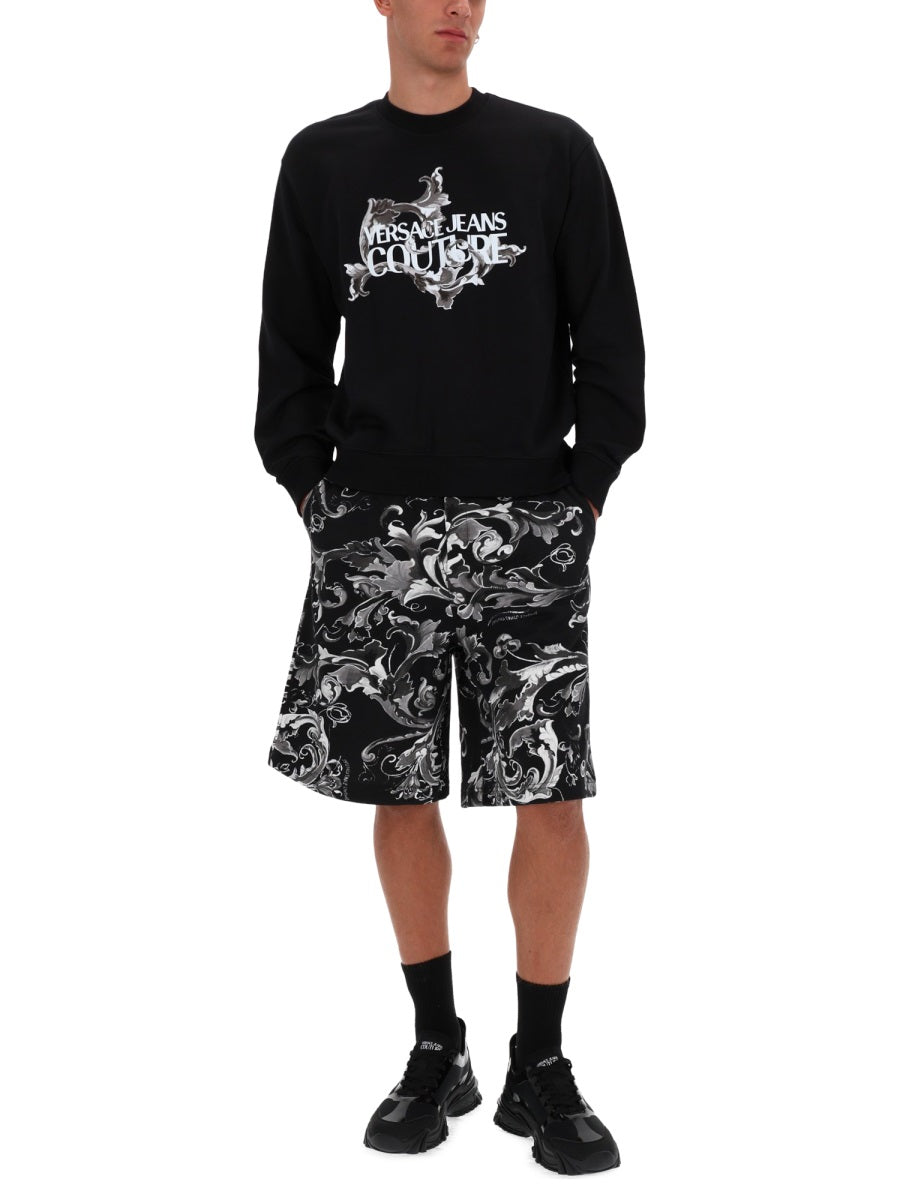 Versace Jeans Couture Shorts — Black, view 4