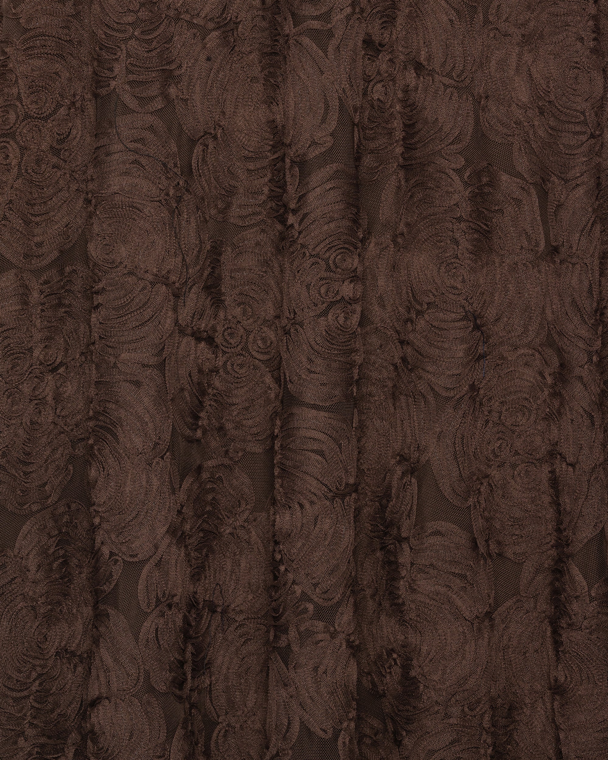 Rotate Birger Christensen Flower Skirt — Brown, view 3