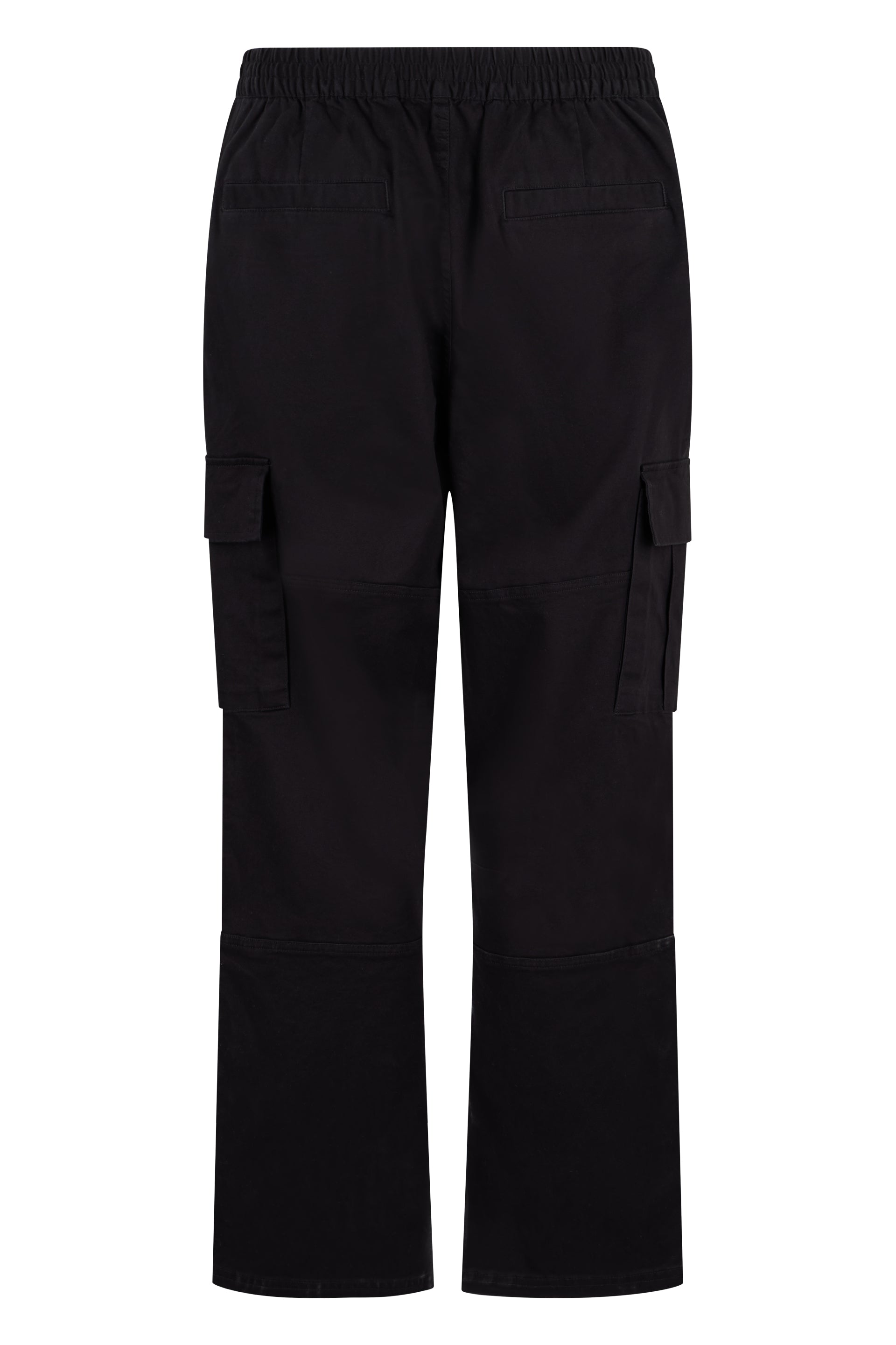 Represent Cotton Cargo Pants — Black, view 2