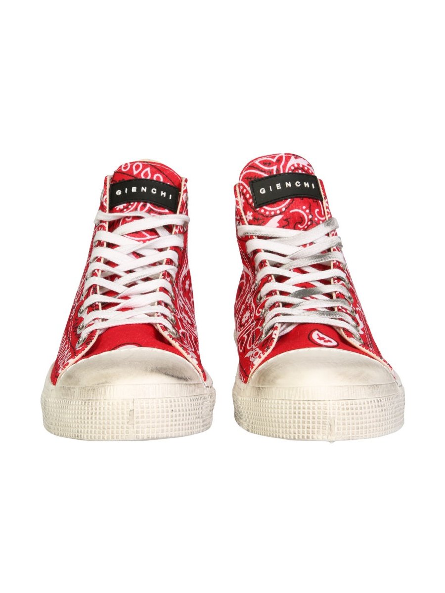 Givenchy Jean Michel Sneakers — Red, view 3