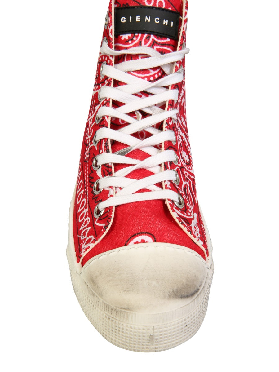 Givenchy Jean Michel Sneakers — Red, view 4
