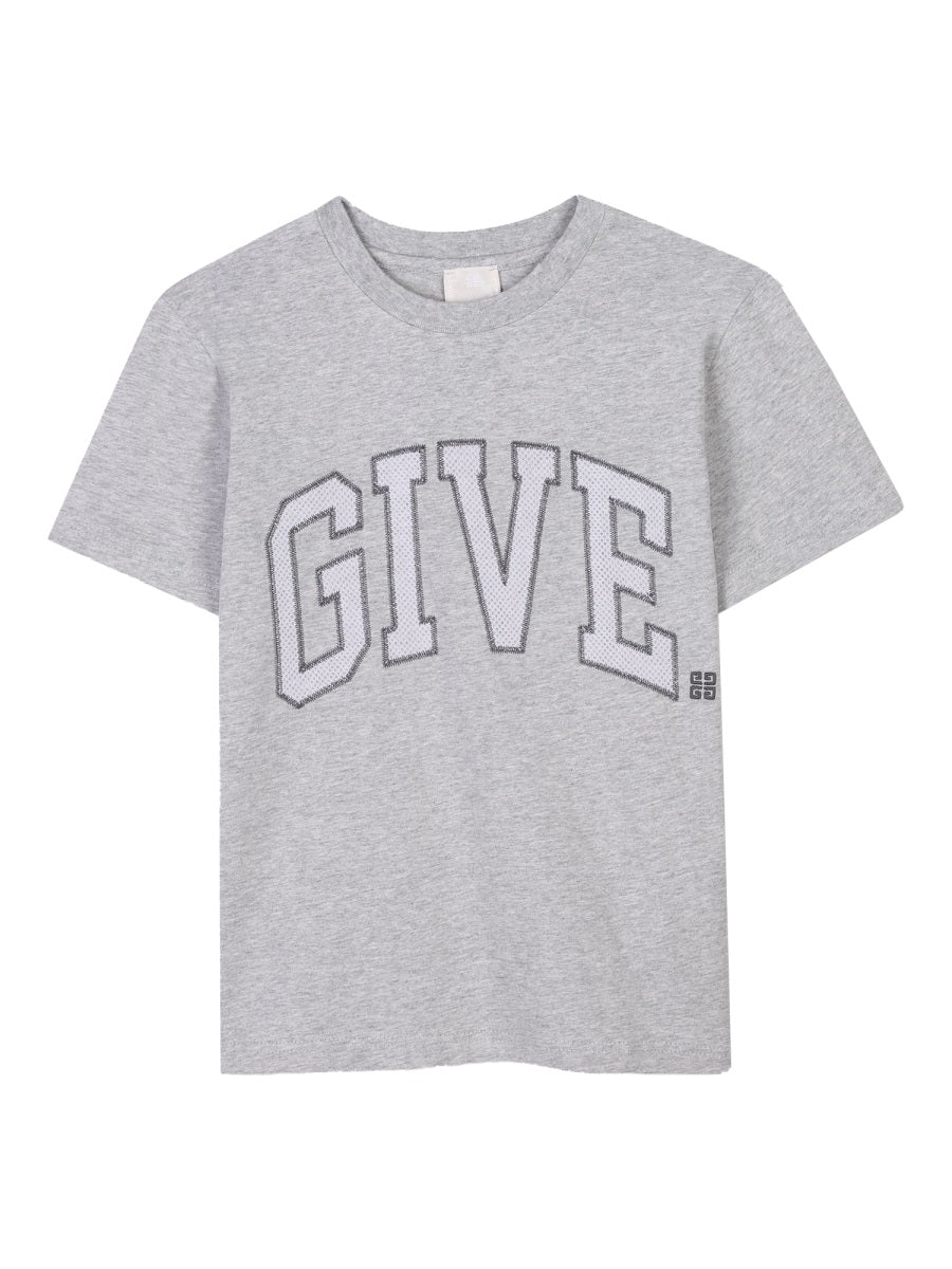 Givenchy Cotton T-Shirt — Gray by Givenchy