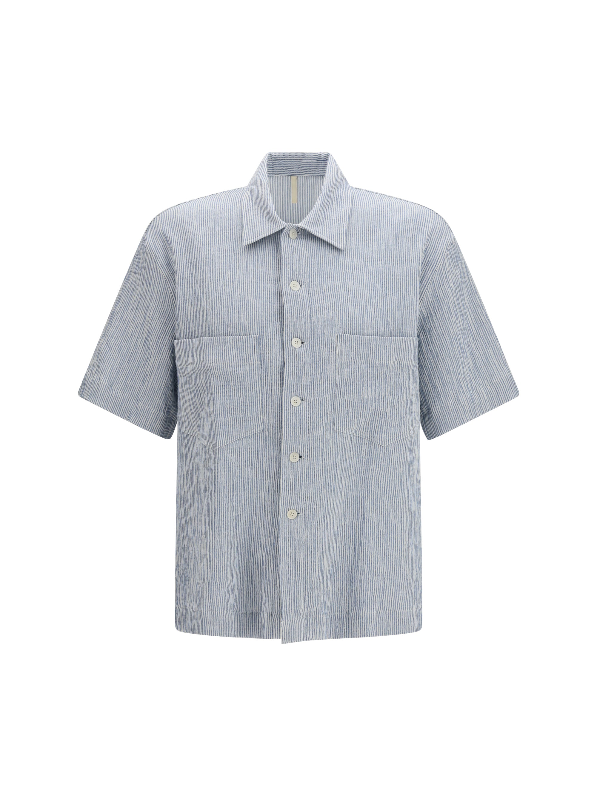Sunflower Adam Shirt — Blue, view 3