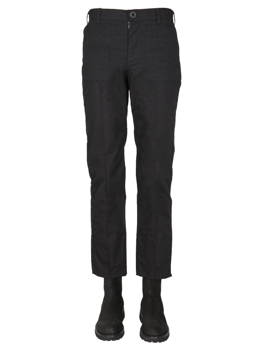 Arkair Cotton-Polyester Ripstop with DWR Finish Trousers — Black, view 2