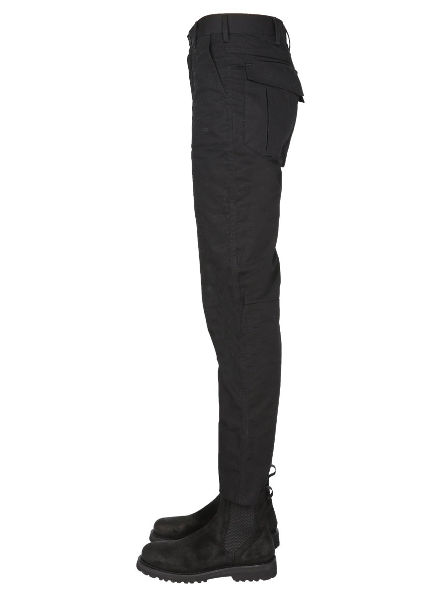 Arkair Cotton-Polyester Ripstop with DWR Finish Trousers — Black, view 3