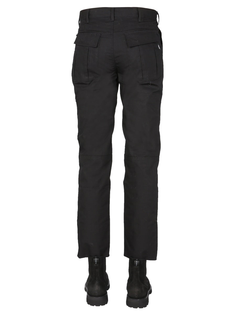 Arkair Cotton-Polyester Ripstop with DWR Finish Trousers — Black, view 4