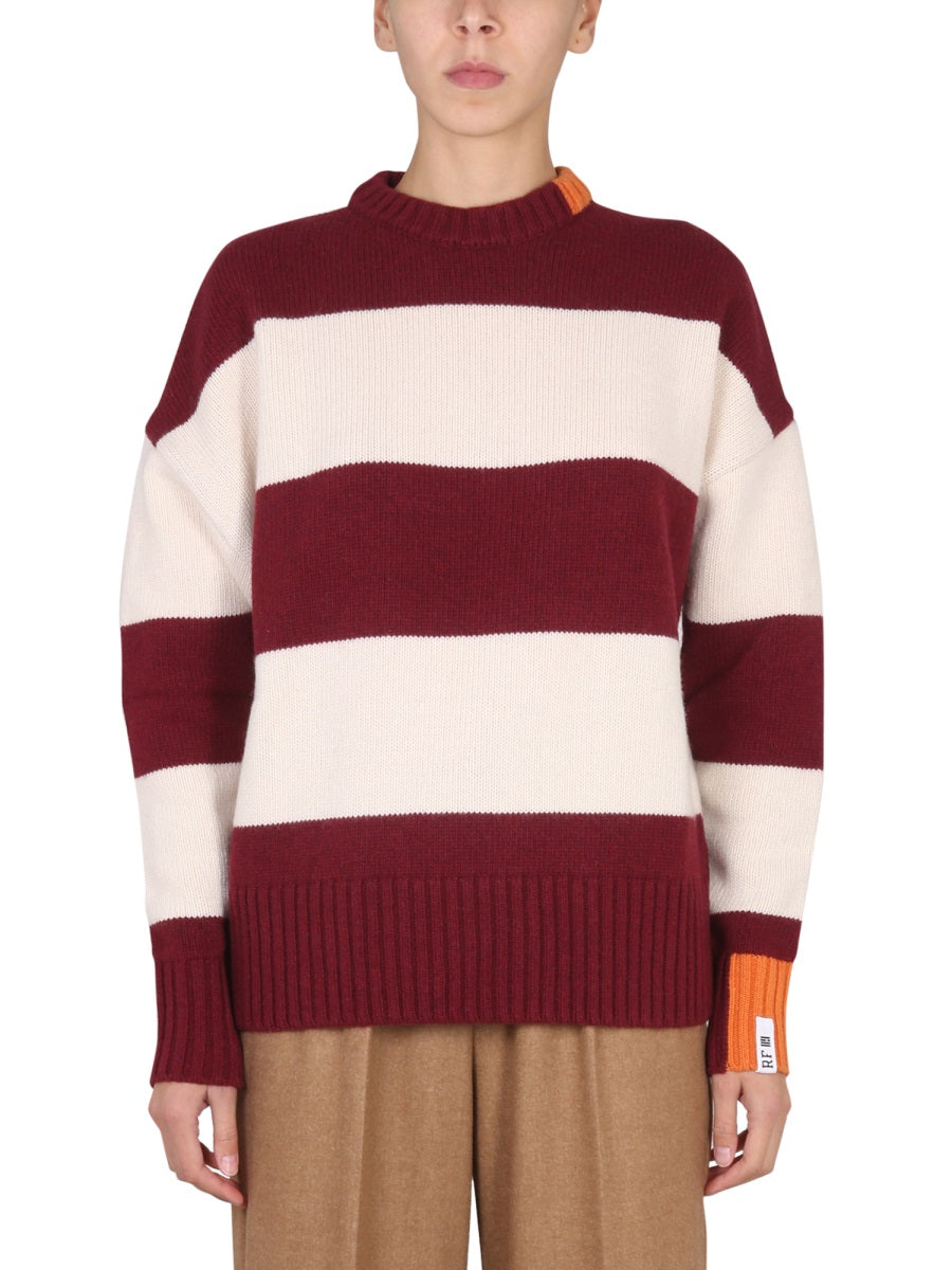Right For Cross-Neck Multicolor Rugby Shirt — Multicolor by Right For