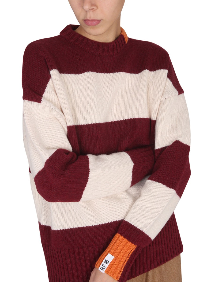 Right For Cross-Neck Multicolor Rugby Shirt — Multicolor, view 3