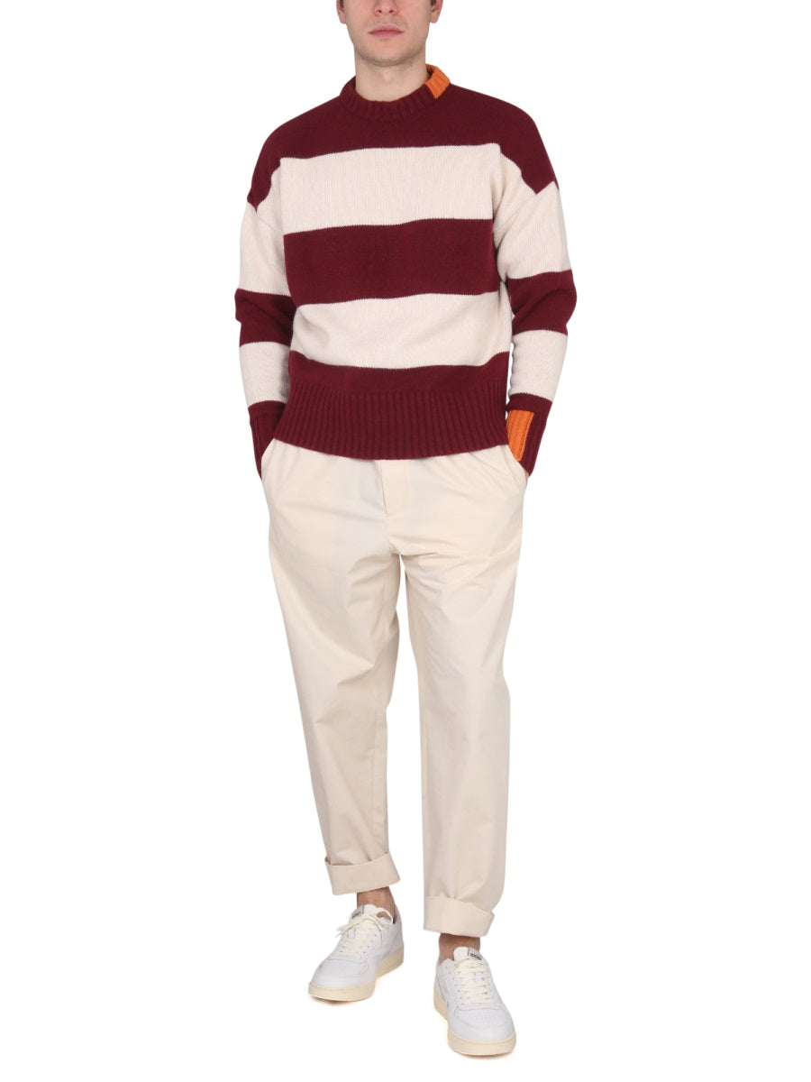 Right For Cross-Neck Multicolor Rugby Shirt — Multicolor, view 5
