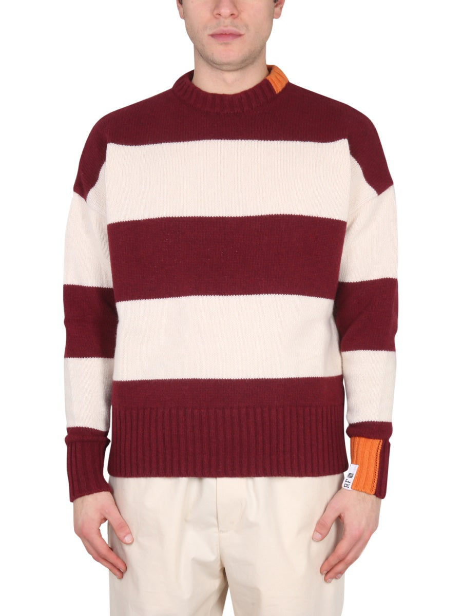Right For Cross-Neck Multicolor Rugby Shirt — Multicolor, view 6
