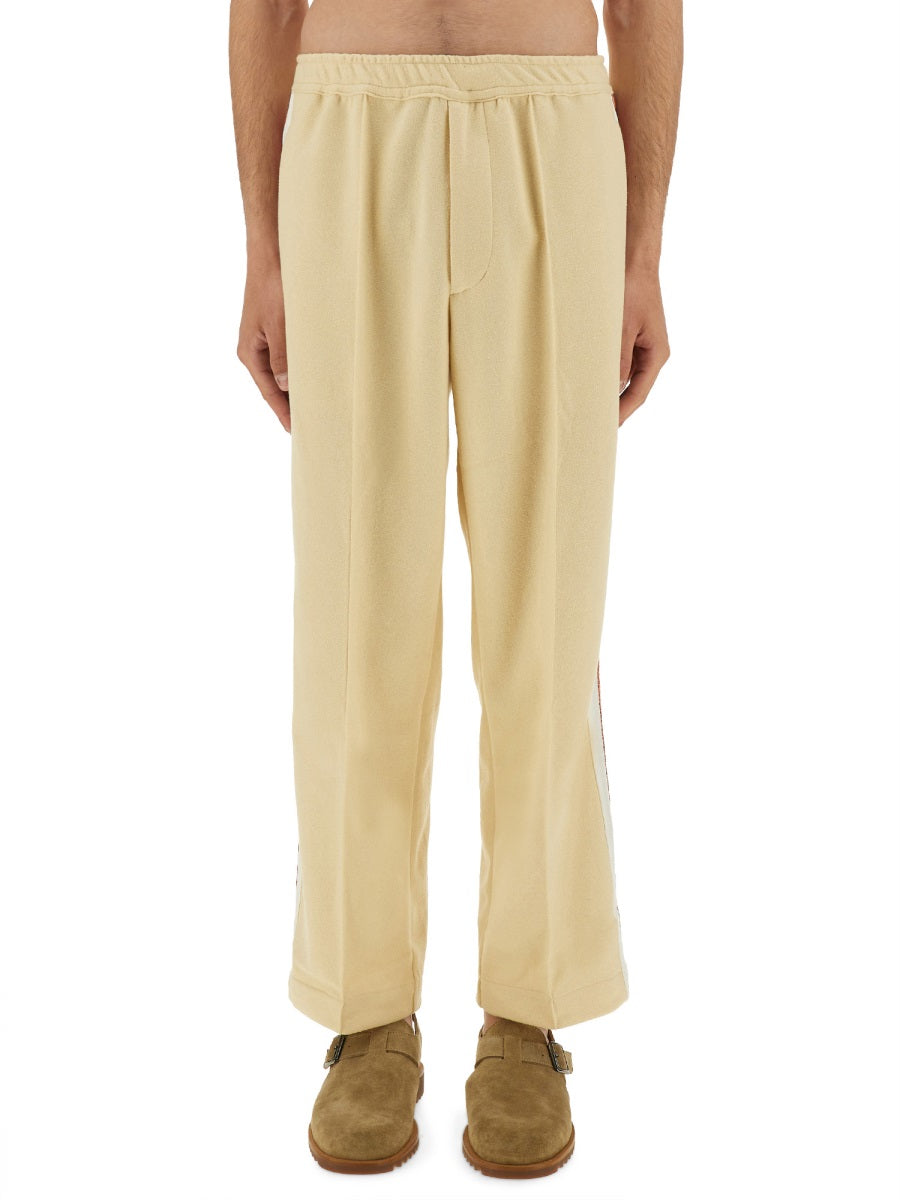 Sasquatchfabrix. Polyester Blend Track Pants — Beige, view 2