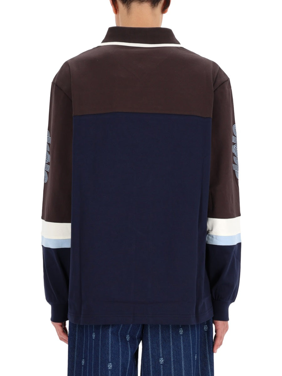 DrôLe De Monsieur Racing Polo Shirt — Blue by Drole De Monsieur