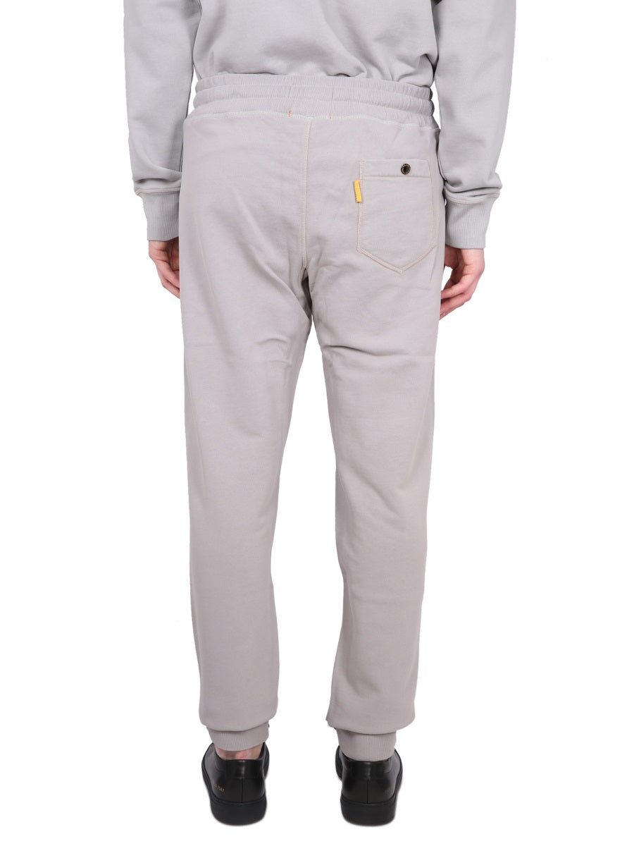 Parajumpers Cotton Track Jogger Pants — Gray, view 3