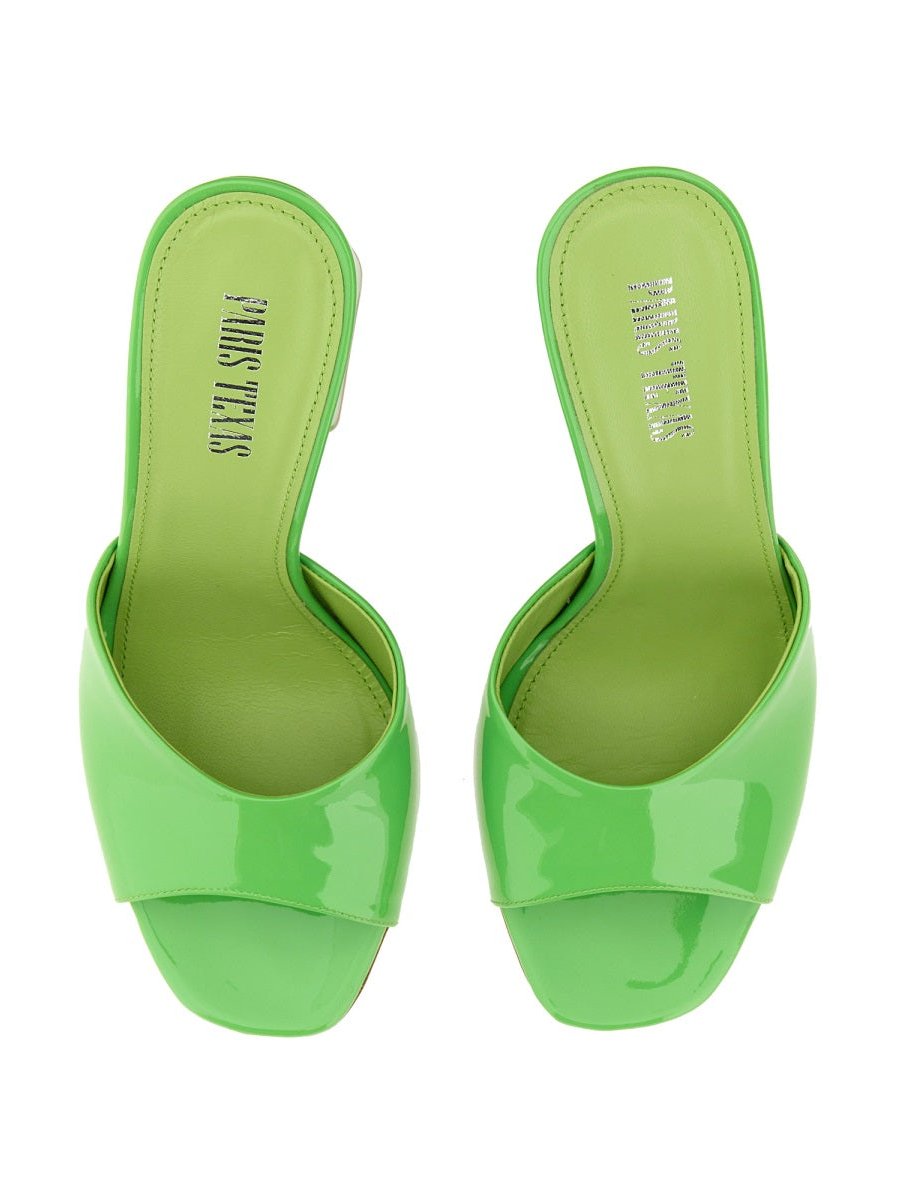 Paris Texas Mule — Green by Paris Texas