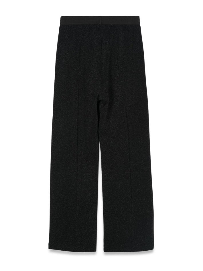 Balmain Jersey Stretch Knit Trousers — Multicolor, view 3