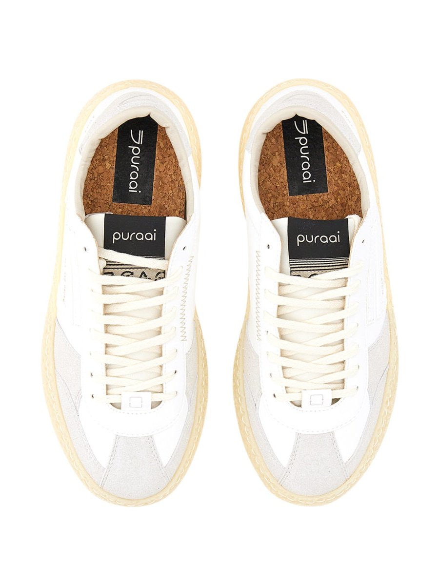 Puraai Recycled Polyester Sneaker — Beige, view 4