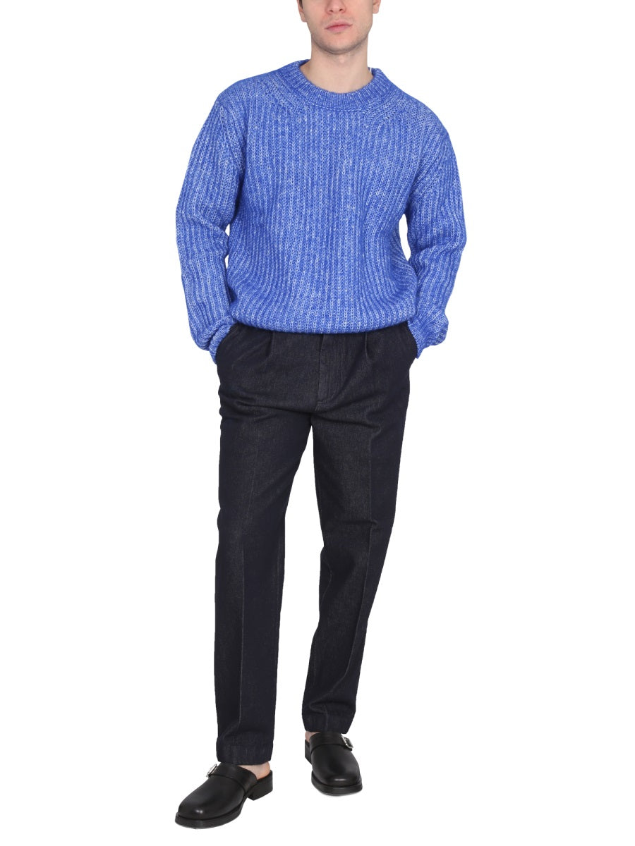 Department 5 Yang Trousers — Blue by Department 5