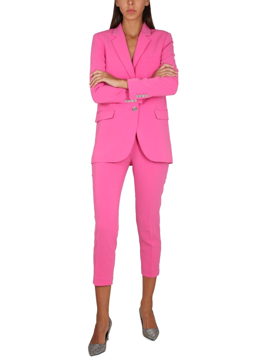 Michael Michael Kors Cropped Triacetate Trousers — Pink by Michael Michael Kors