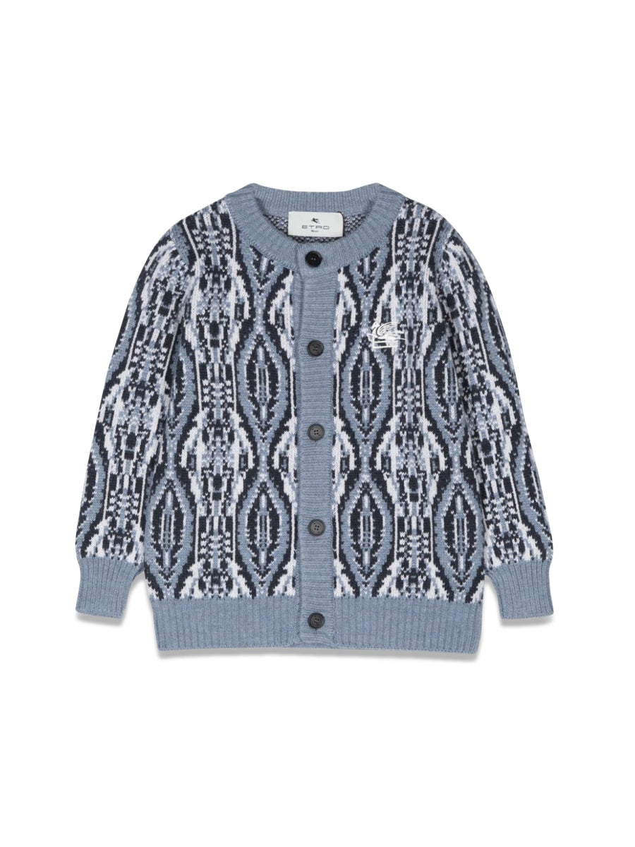 Etro Virgin Wool-Cashmere Blend Shirt — Blue by Etro