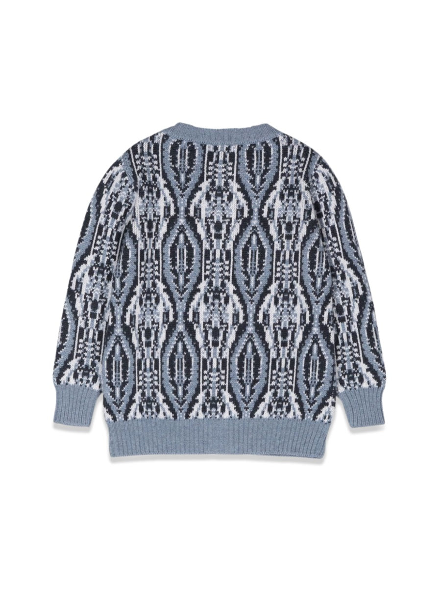 Etro Virgin Wool-Cashmere Blend Shirt — Blue, view 2