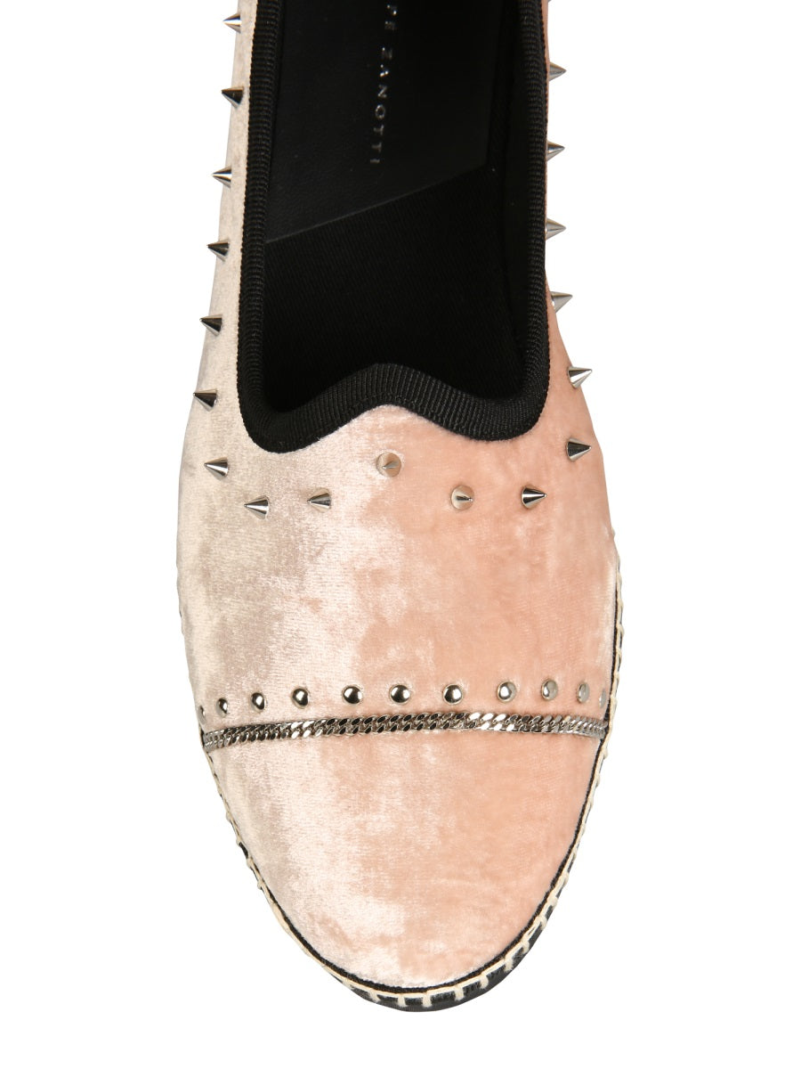 Giuseppe Zanotti Otium Loafers — Beige, view 4