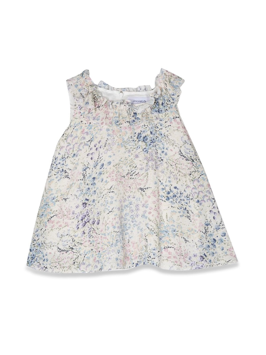 Simonetta Viscose Blouse — Multicolor by Simonetta