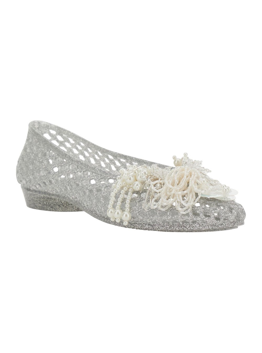 Heavenly Jelly Muse Ballet Flat — Silver, view 2