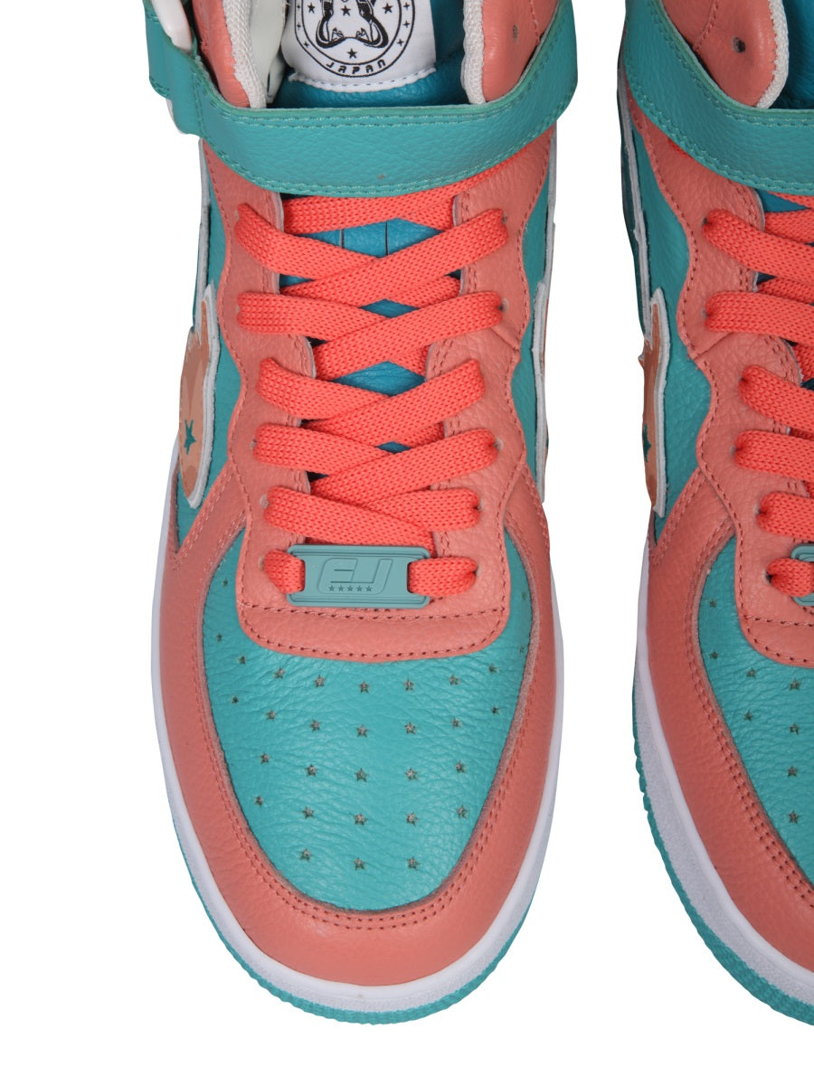 Enterprise Japan Rocket Mid Sneakers — Blue, view 2