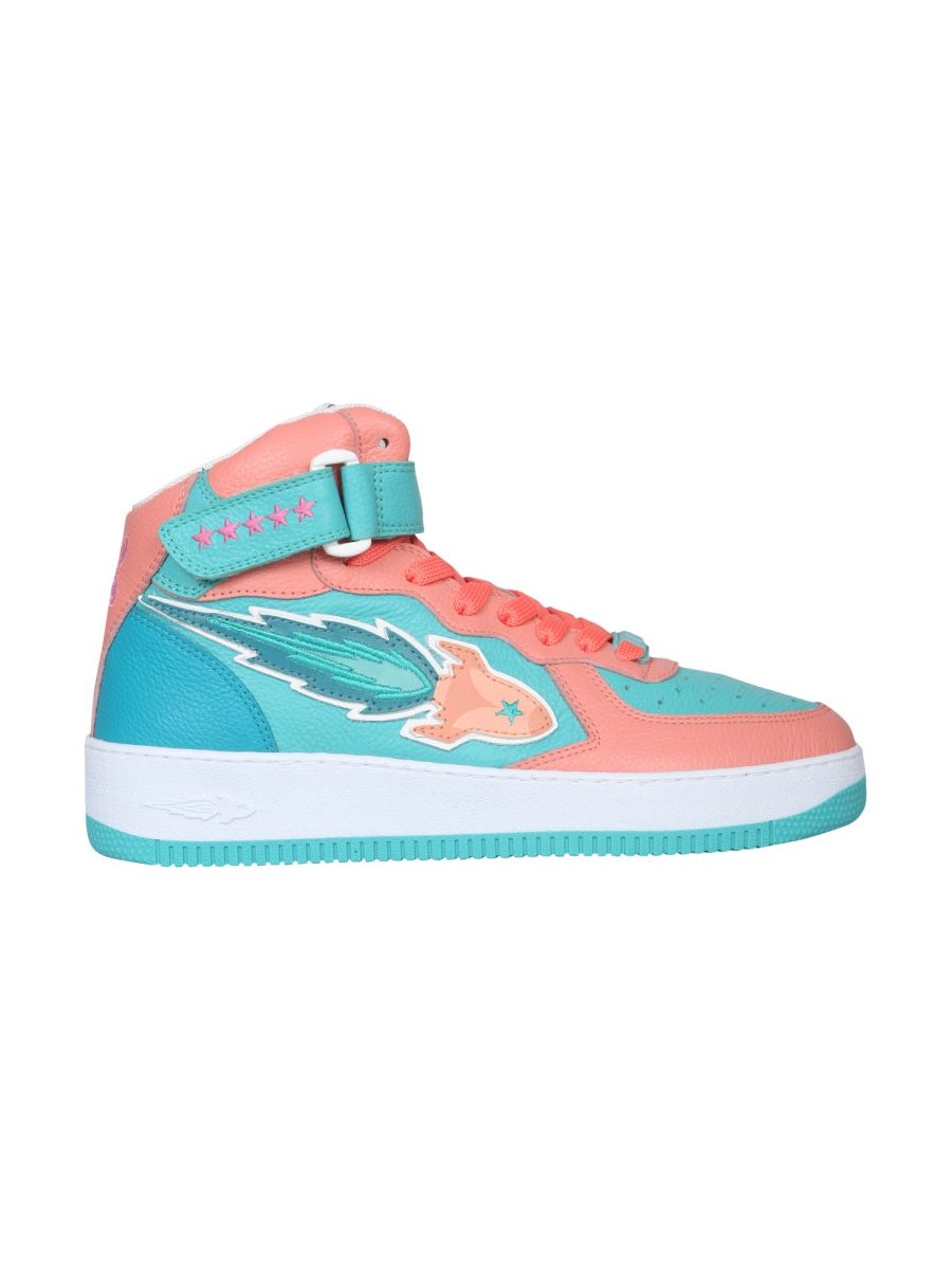 Enterprise Japan Rocket Mid Sneakers — Blue, view 3