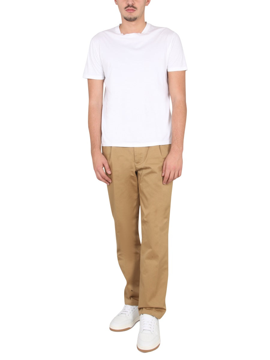 East Harbour Surplus 100% Cotton Trousers — Beige by East Harbour Surplus
