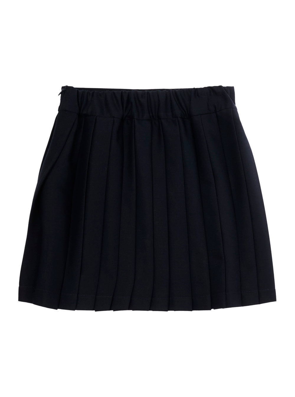 NanáN Pleated Kilt Skirt — Black, view 2