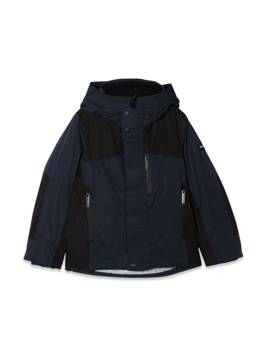 Woolrich Weather-Resistant Polyester Ski Jacket — Blue, view 4