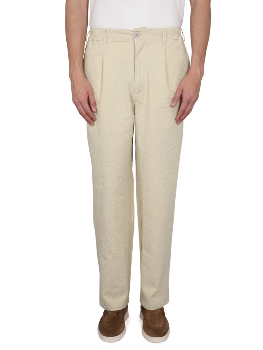 Howlin' Cotton Trousers — Beige, view 2