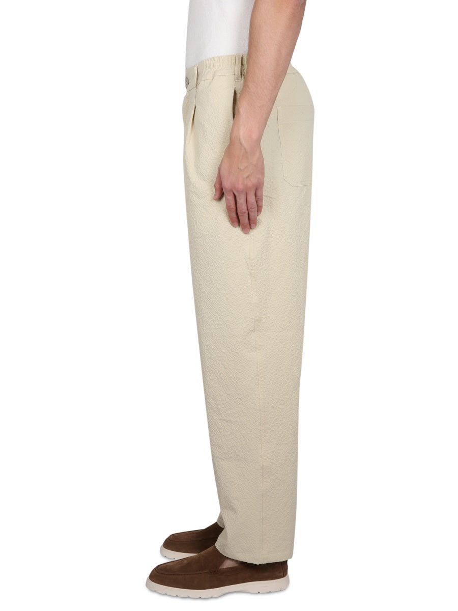 Howlin' Cotton Trousers — Beige, view 3