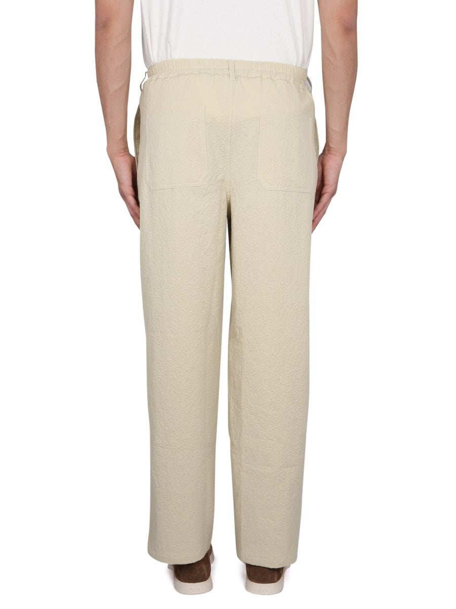Howlin' Cotton Trousers — Beige, view 4