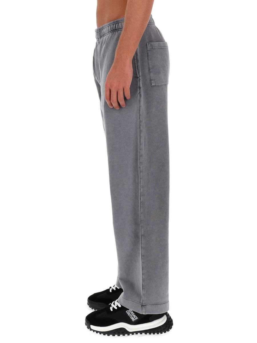 Versace Jeans Couture Cotton Jogger Pants — Gray by Versace Jeans Couture