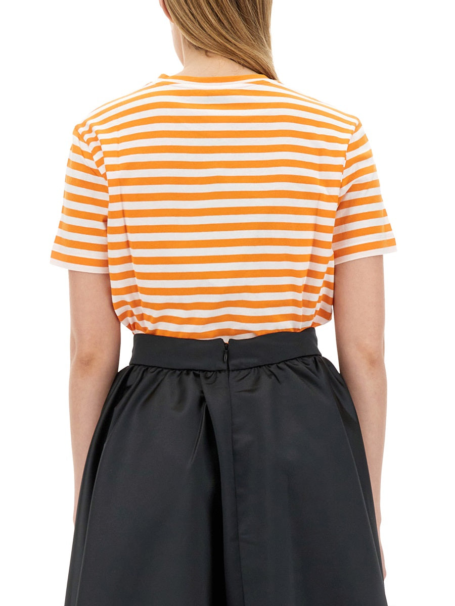 Patou Logo Cotton T-Shirt — Multicolor by Patou