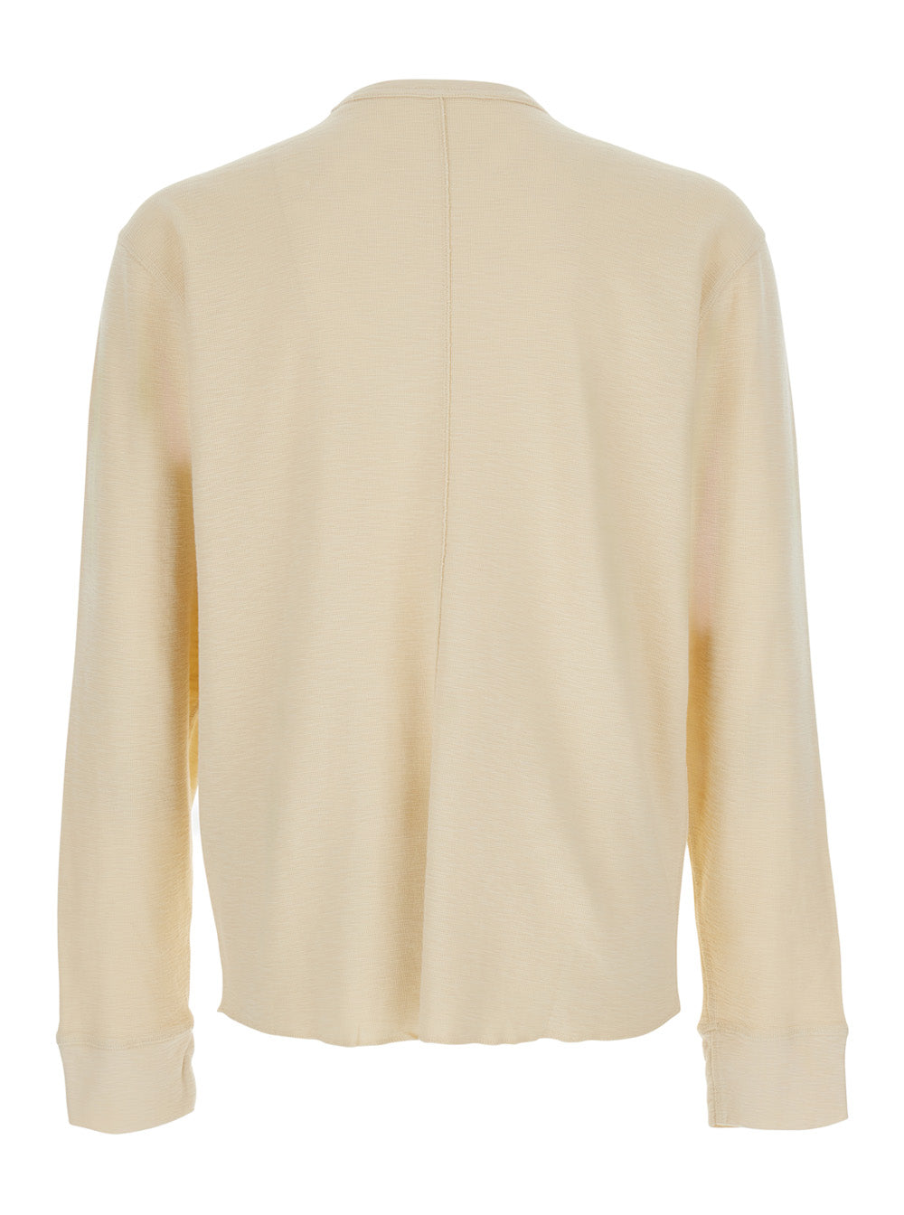 Sunflower Waffle-Knit Cotton T-Shirt — Beige by Sunflower