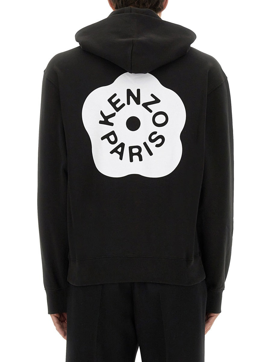Kenzo Cotton Hoodie — Black by Kenzo