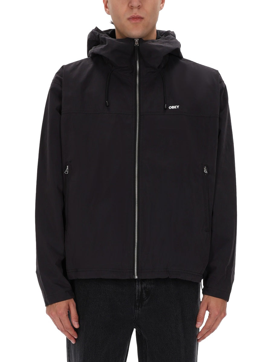 Obey Vista Jacket — Black by Obey