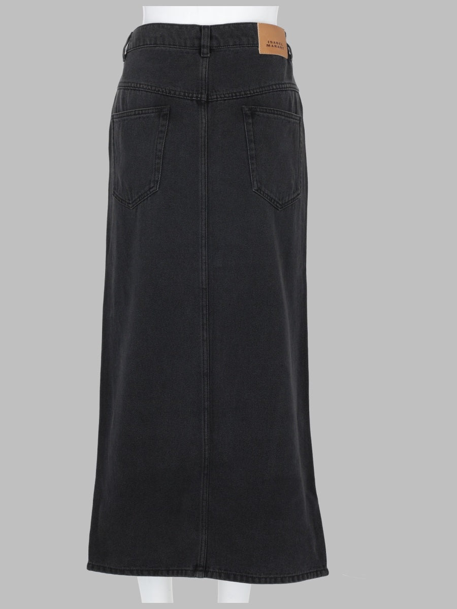 Isabel Marant Faharia Skirt — Black, view 2