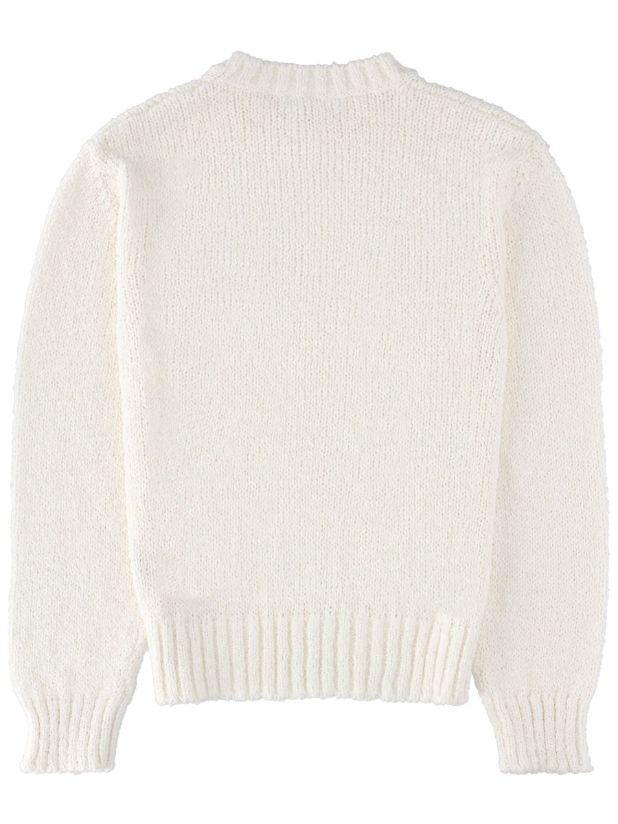 Sunflower Frederik Sweater — White, view 2