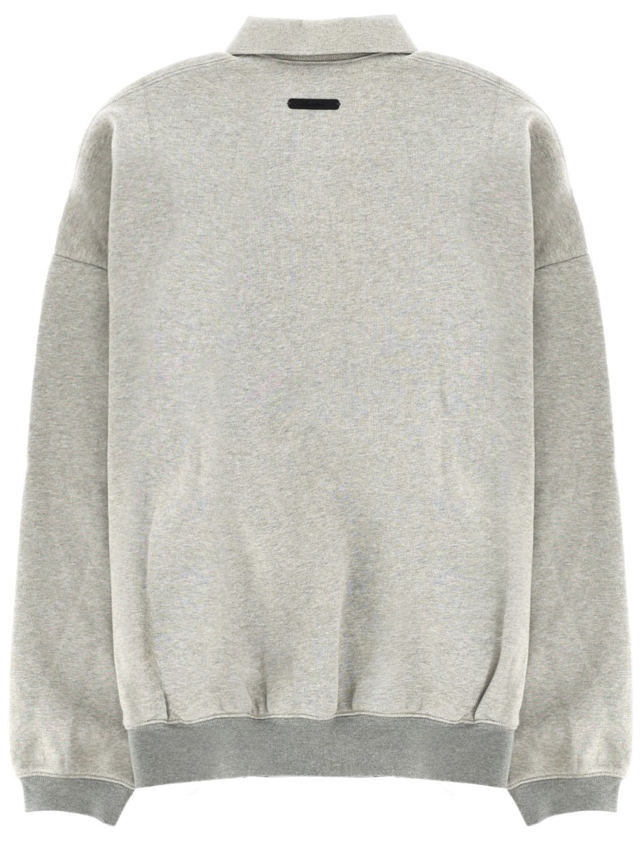Fear Of God Essentials Sweatshirt — Gray, view 2